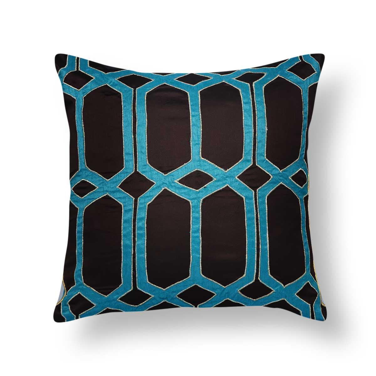 Natalaya 18 In X 18 In Lagoon Cushion Cover - Home4u